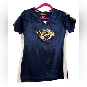 NHL Majestic Nashville Predators size S